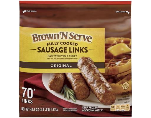 Brown 'N Serve Sausage Links, 70 count Banquet