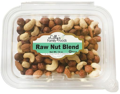 Raw Nut Blend, 12 oz. Lilly's Family Foods