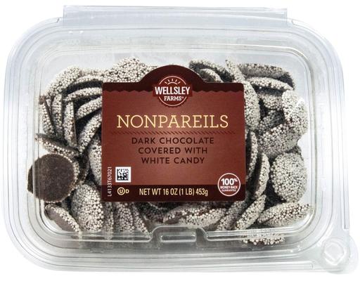 Dark Chocolate Nonpareils, 16 oz. Wellsley Farms
