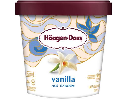 Vanilla Ice Cream, 64 oz. Haagen Dazs
