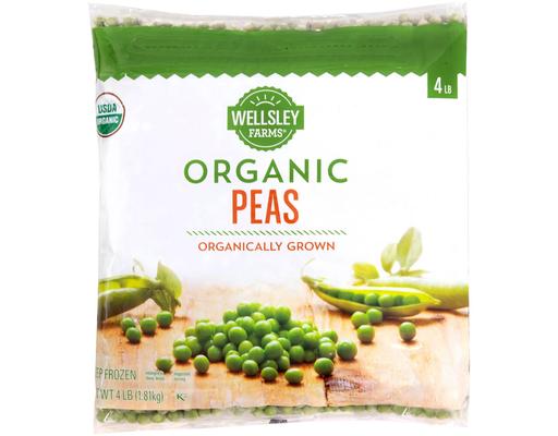 Organic Peas, 4 lbs. Wellsley Farms