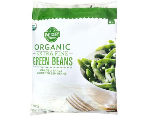 Organic Green Beans, 4 lbs. Wellsley Farms