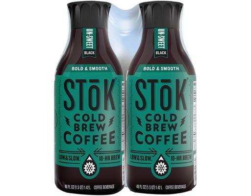 Unsweetened Cold Brew, 48 oz., 2 pack STOK