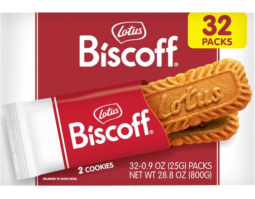 Cookies, 2 pieces, 32 pack Lotus Biscoff