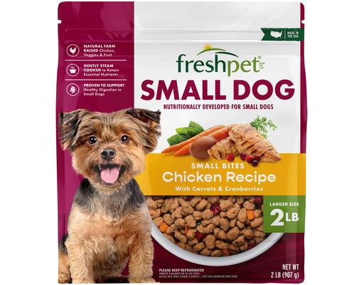 Small Dog Food - Chicken Recipe, 2 lbs. Freshpet