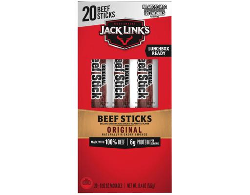 Original Beef Sticks, 20 count Jack Link's