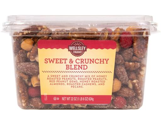 Sweet And Crunchy Trail Mix, 22 oz. Wellsley Farms