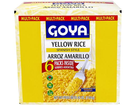 Yellow Rice Mix, 7 oz., 6 pack Goya