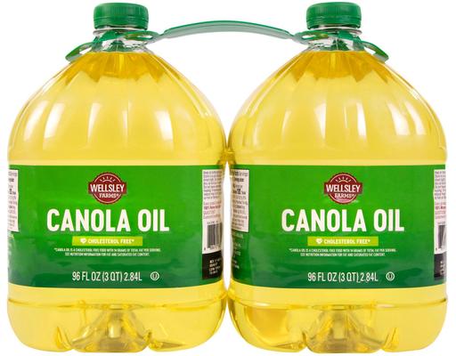 Canola Oil, 96 fl. oz., 2 pack Wellsley Farms