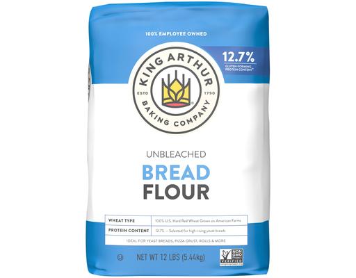 Unbleached Bread Flour, 12 lbs. King Arthur