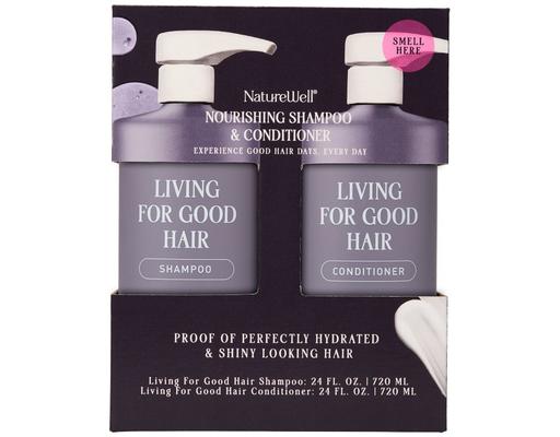 Living For Good Shampoo & Conditioner, 24 fl. oz., 2 pack NatureWell