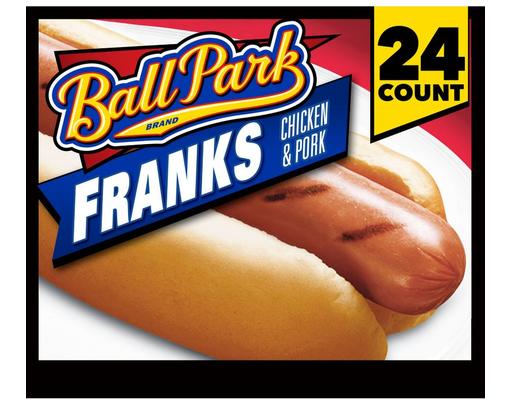 Classic Original Length Hot Dogs, 24 count Ball Park