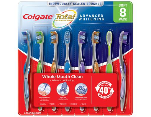 Total Advanced Whitening Toothbrush Colgate