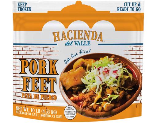 Pork Feet, 10 lbs Hacienda