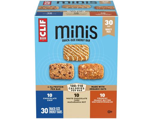 Bar Minis Variety Pack, 30 bars, 1 oz Clif