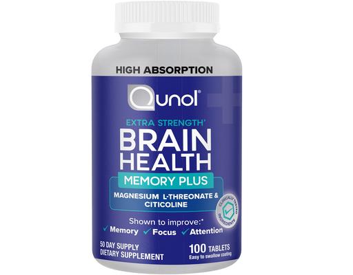 Brain Health Memory Plus 100 count Qunol
