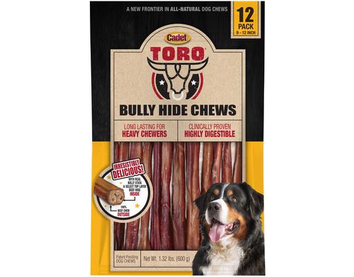 Bully Hide Chews 12 count Cadet Toro