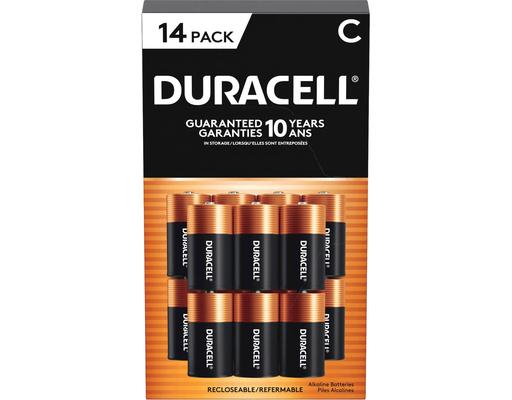 Power Boost Alkaline C Batteries 14 Pack Duracell
