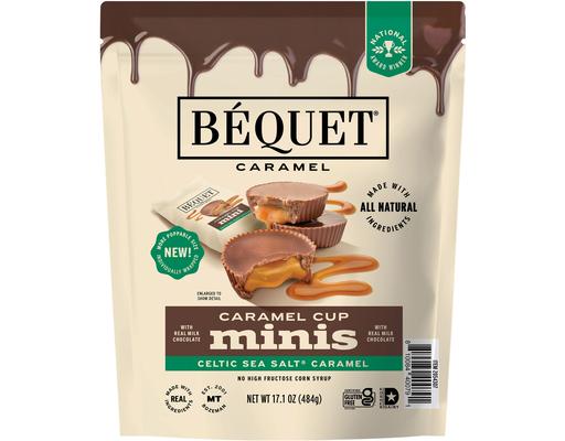 Celtic Sea Salt Caramel Cup Minis, 17.1 ounce Béquet