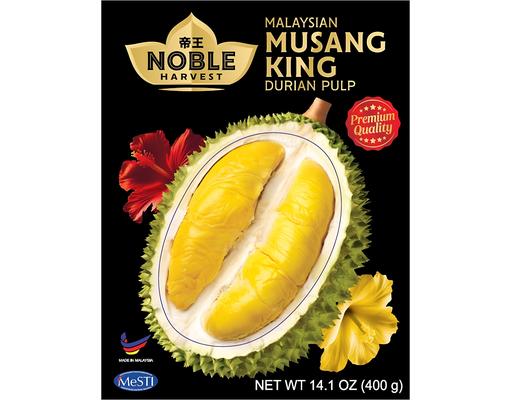 Musang King Durian Pulp, 14.1 oz Noble Harvest