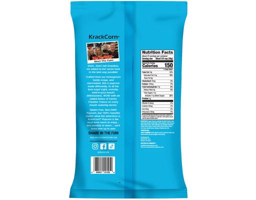 Oven Baked Cheese Popcorn, 24 oz KrackCorn