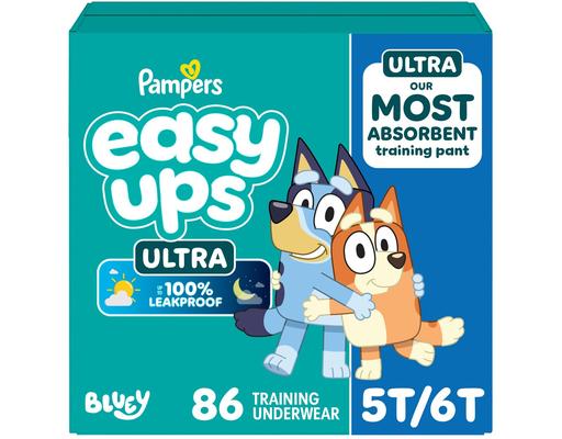 Easy Ups Ultra Training Pants, 5t-6t, 86 count Pampers