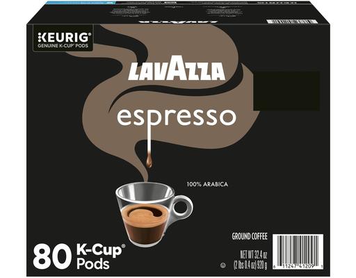 Espresso Roast 80 count K-Cup Pods Lavazza