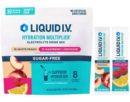 Sugar-free Hydration Multiplier Variety pack, 30 count Liquid I.V.
