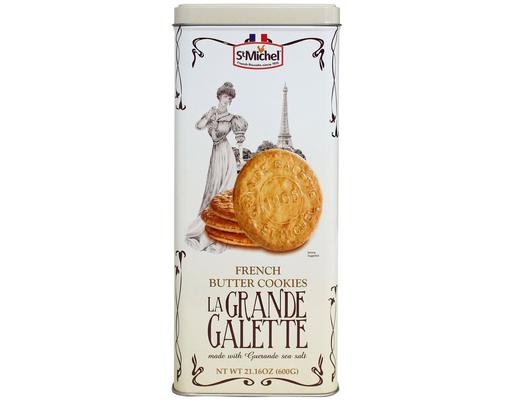 La Grande Galette French Butter Cookies, 21.16 oz St. Michel