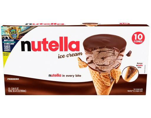 Ice Cream Cones, 10 count Nutella