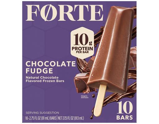 Forte Chocolate Fudge Bars, 10 pack, 2.75 ounce each Jonny Pops