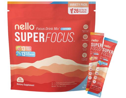 Superfocus Variety pack - 26 count Nello