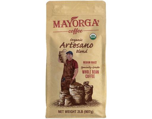 Roasters Organic Artesano Blend 32 ounce Mayorga Coffee
