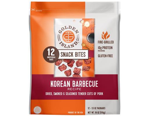 Korean BBQ Snack Bites 18 ounce bag Golden Island