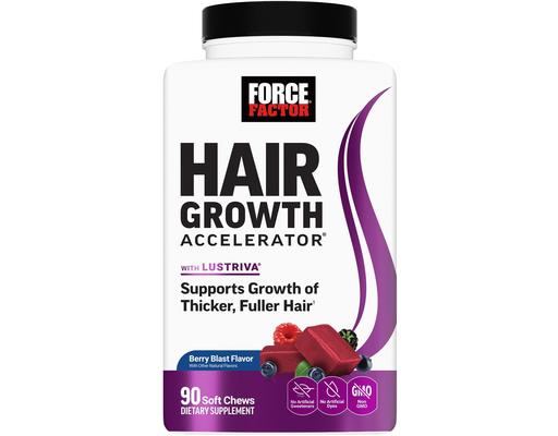 Hair Growth Accelerator Soft Chews, 90 count Force Factor