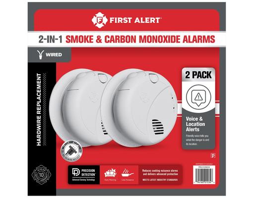 Hardwired Combo Smoke & CO Alarm First Alert