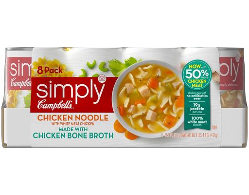 Simply Chicken Noodle 8 count, 18.6 ounce each Chocmod