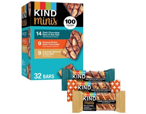 Minis Bars, Variety Pack, 0.7 oz (32-pk) Kind