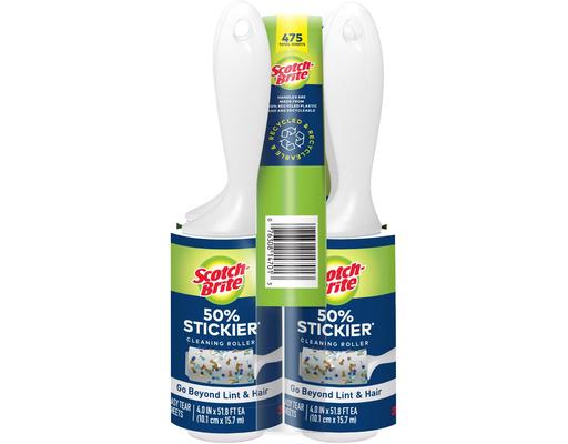 Scotch Brite 50% Stickier Lint Roller, 95 ct (5-pk) Scotch-Brite