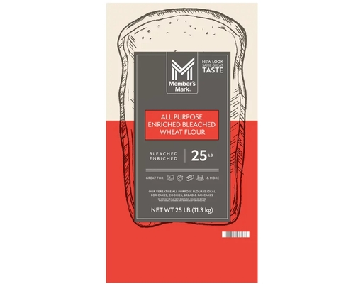 All Purpose Flour, 25 Pound Member's Mark