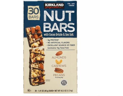 Nut Bars, 1.41 oz (30-pk) Kirkland Signature