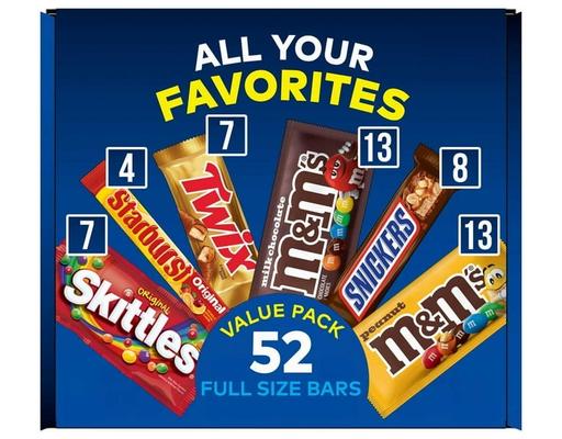 Fund Raising Chocolate Bars Kit, Chocolate Lovers, 52 ct Hershey