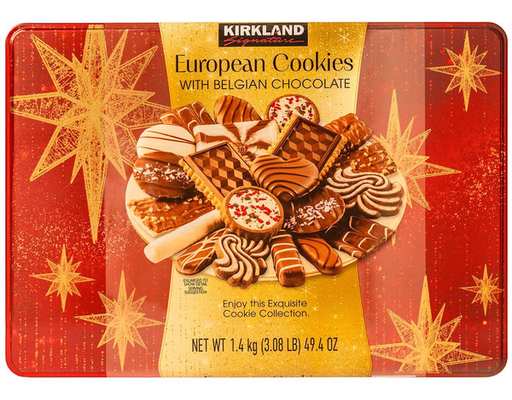 European Belgian Chocolate Cookies, Variety Pack, 15 ct Kirkland Signature