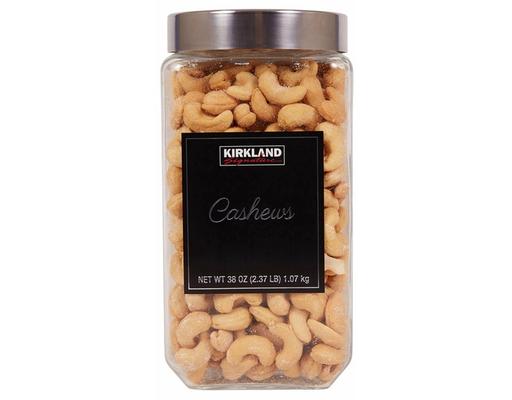 Colossal Cashews, 38 oz Kirkland Signature