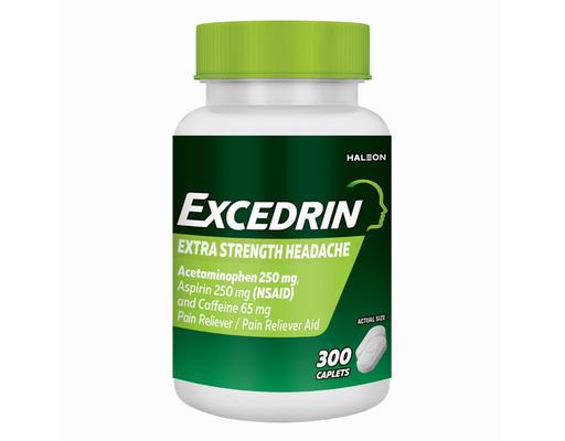 Extra Strength Headache Relief Caplets, 300 ct Excedrin