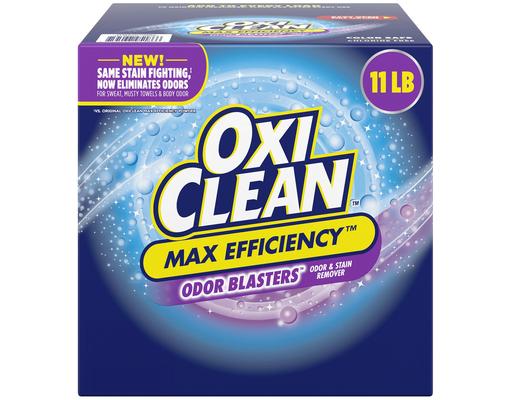 Max Efficiency Odor Blasters Stain & Odor Remover, 11 Pound Box OxiClean
