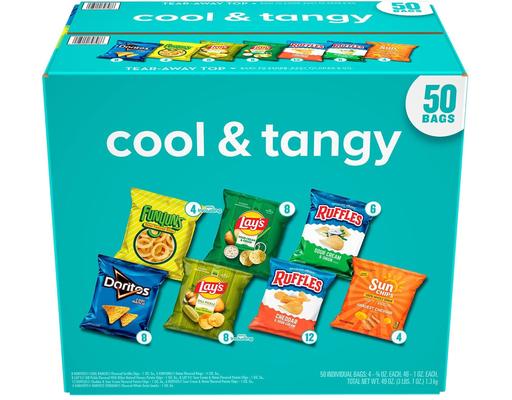 Snack Mix, Cool & Tangy, Variety Pack Chips, 1 oz (50-pk) Frito-Lay