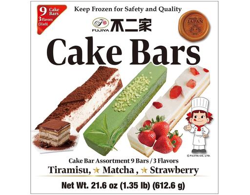 Cake Bar Assortment 9 count, 20.8 oz Fujiya