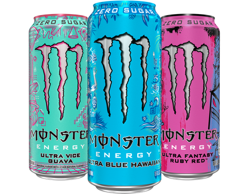 Energy Drink, Zero Sugar, Variety Pack, 16 fl oz, 24 count Monster