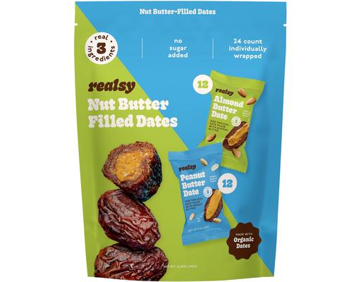 Nut Butter Filled Dates, 14.4 ounce Realsy